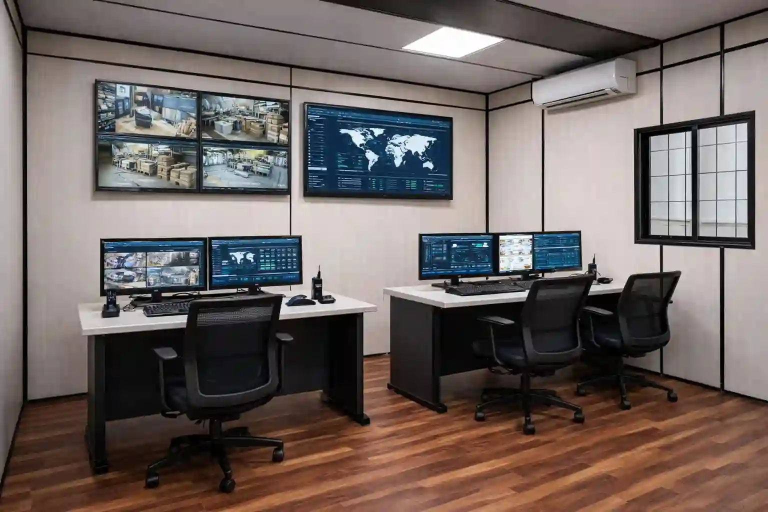 Control Room Cabin manufactured by Al Misbah Portable Cabin in Rourkela, Odisha