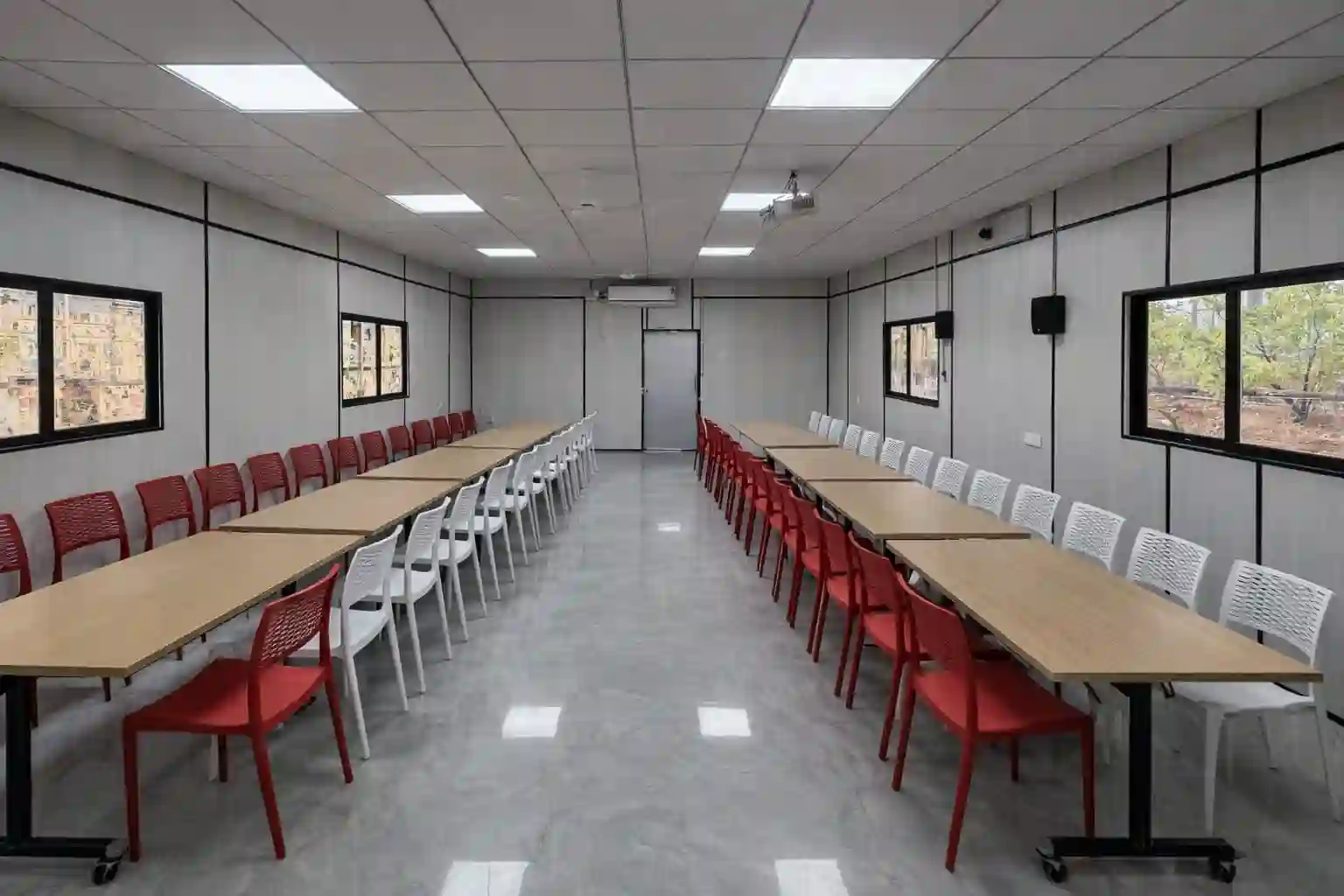 Dining / Canteen Cabin manufactured by Al Misbah Portable Cabin in Rourkela, Odisha