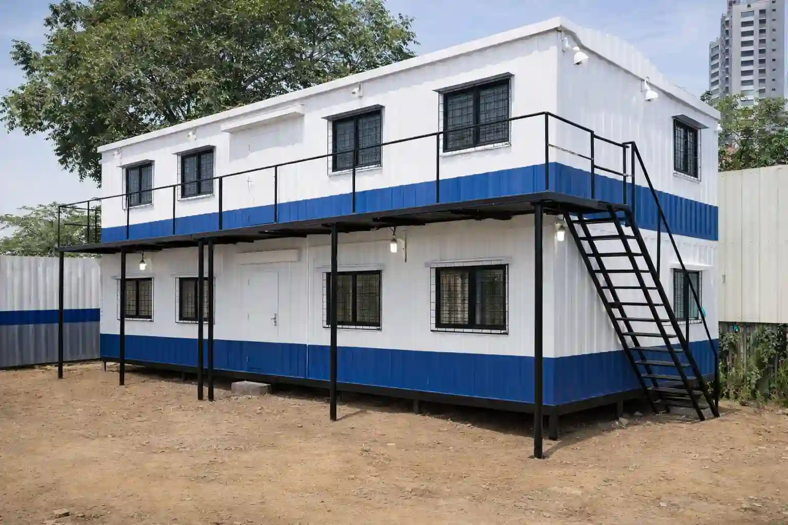 Prefabricated Building manufactured by Al Misbah Portable Cabin in Rourkela, Odisha
